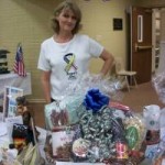 Anne at auction table