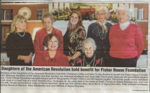 Moccasin Bend DAR Chapter Hosts Christmas Tea and Auction on Si